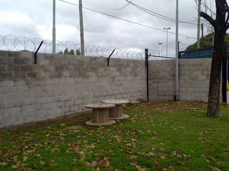 Fundaciones para muro - Arriostramiento