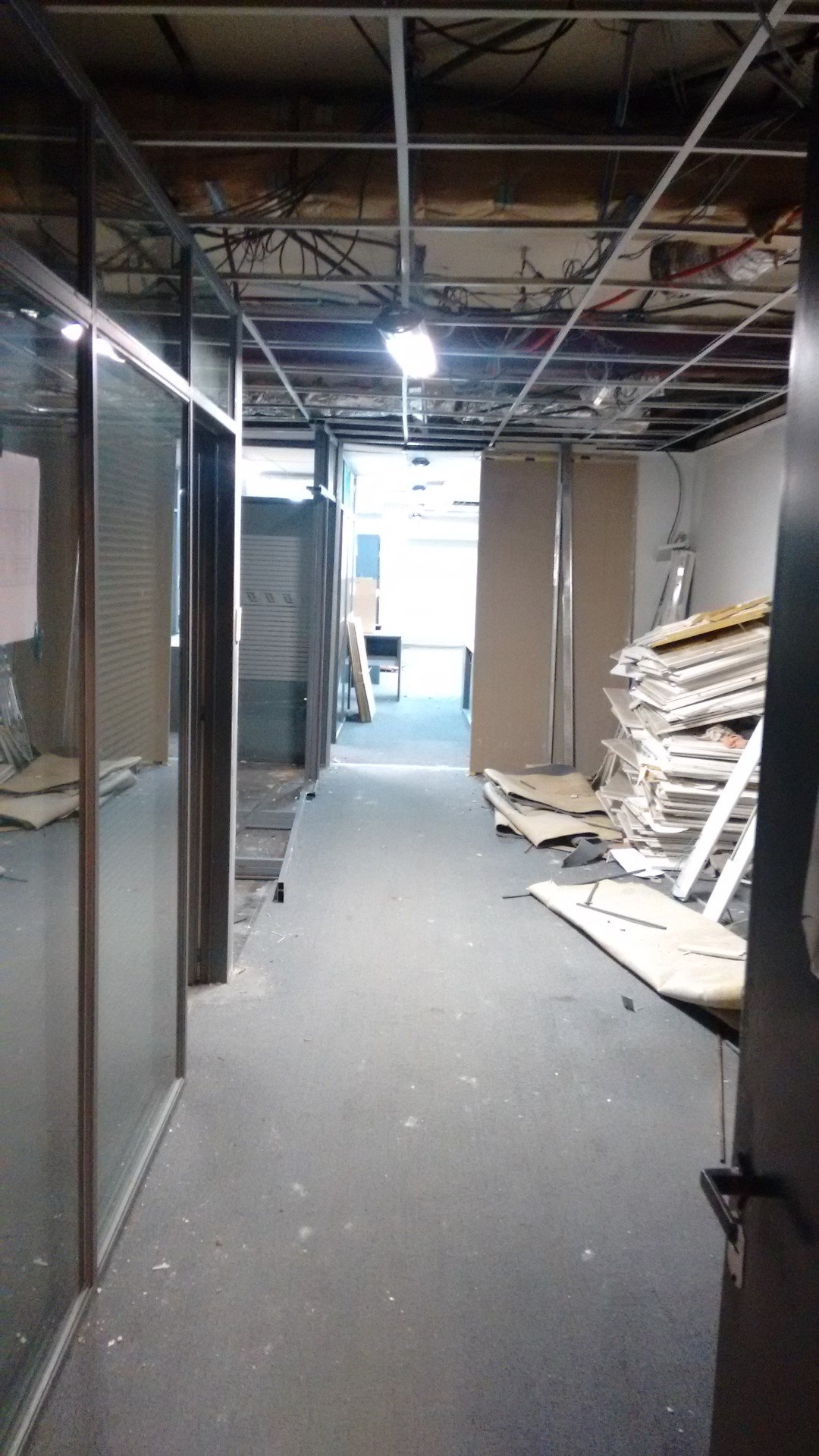 Reforma de Oficina, Instalaciones, Cambio de Imagen Institucional — obra
