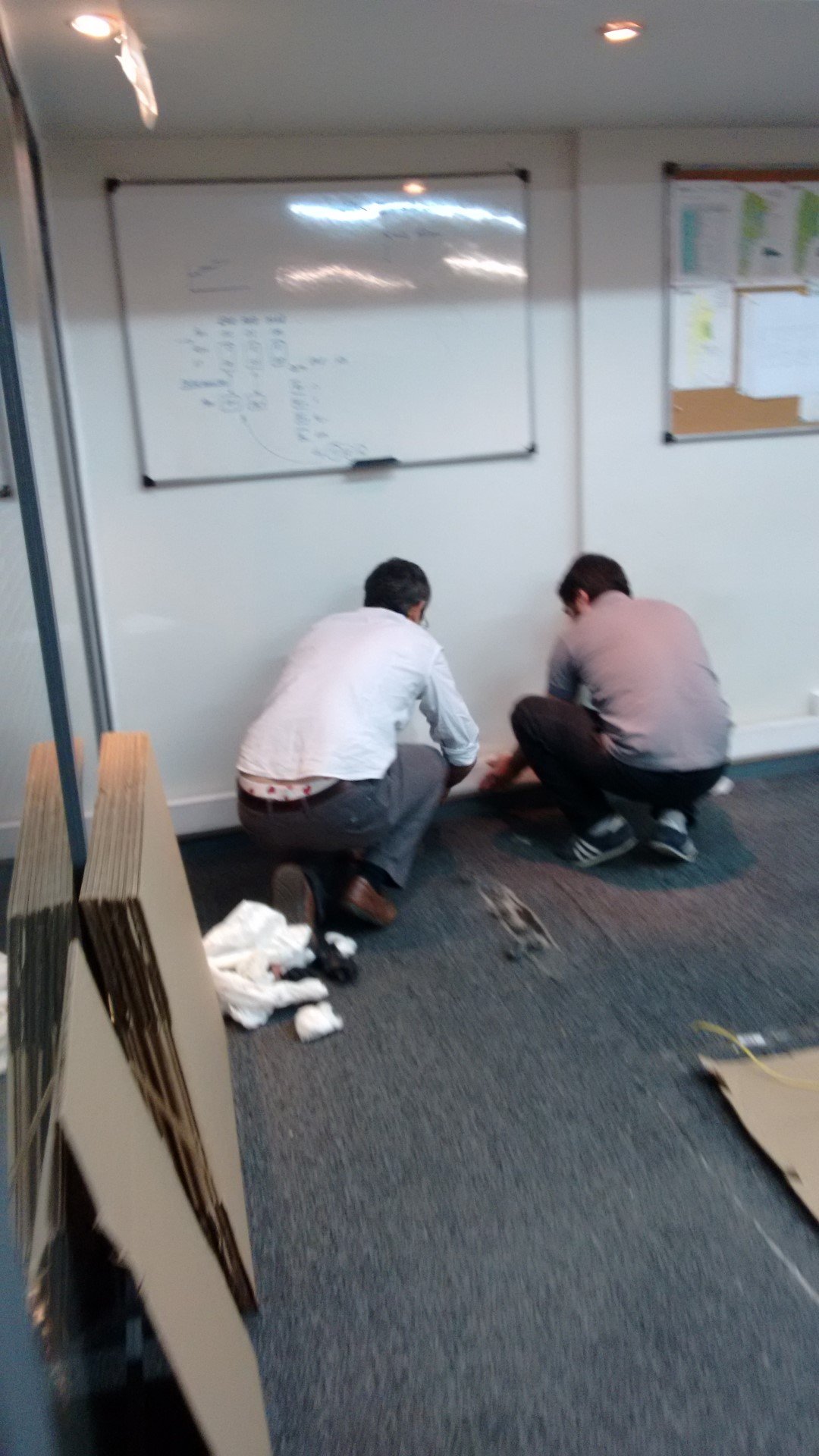 Reforma de Oficina, Instalaciones, Cambio de Imagen Institucional — obra