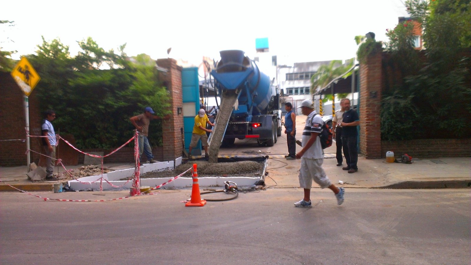 Rampa de H°A° Reforzada para paso de camiones
