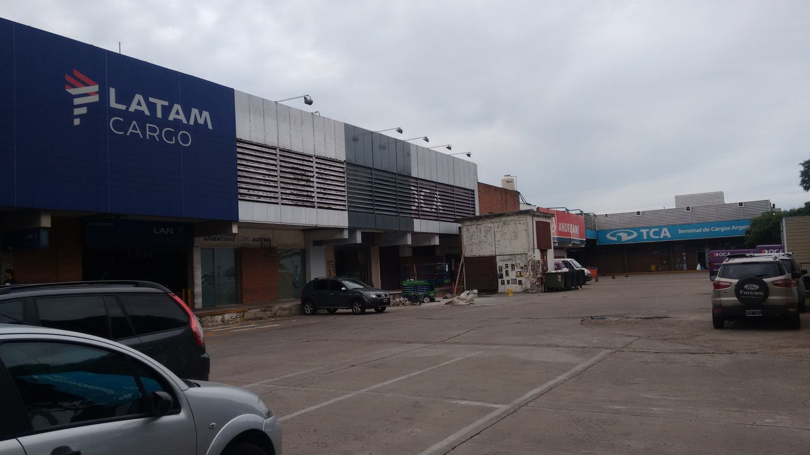 Reforma Logística AEP (Aeroparque Jorge Newbery) — antes