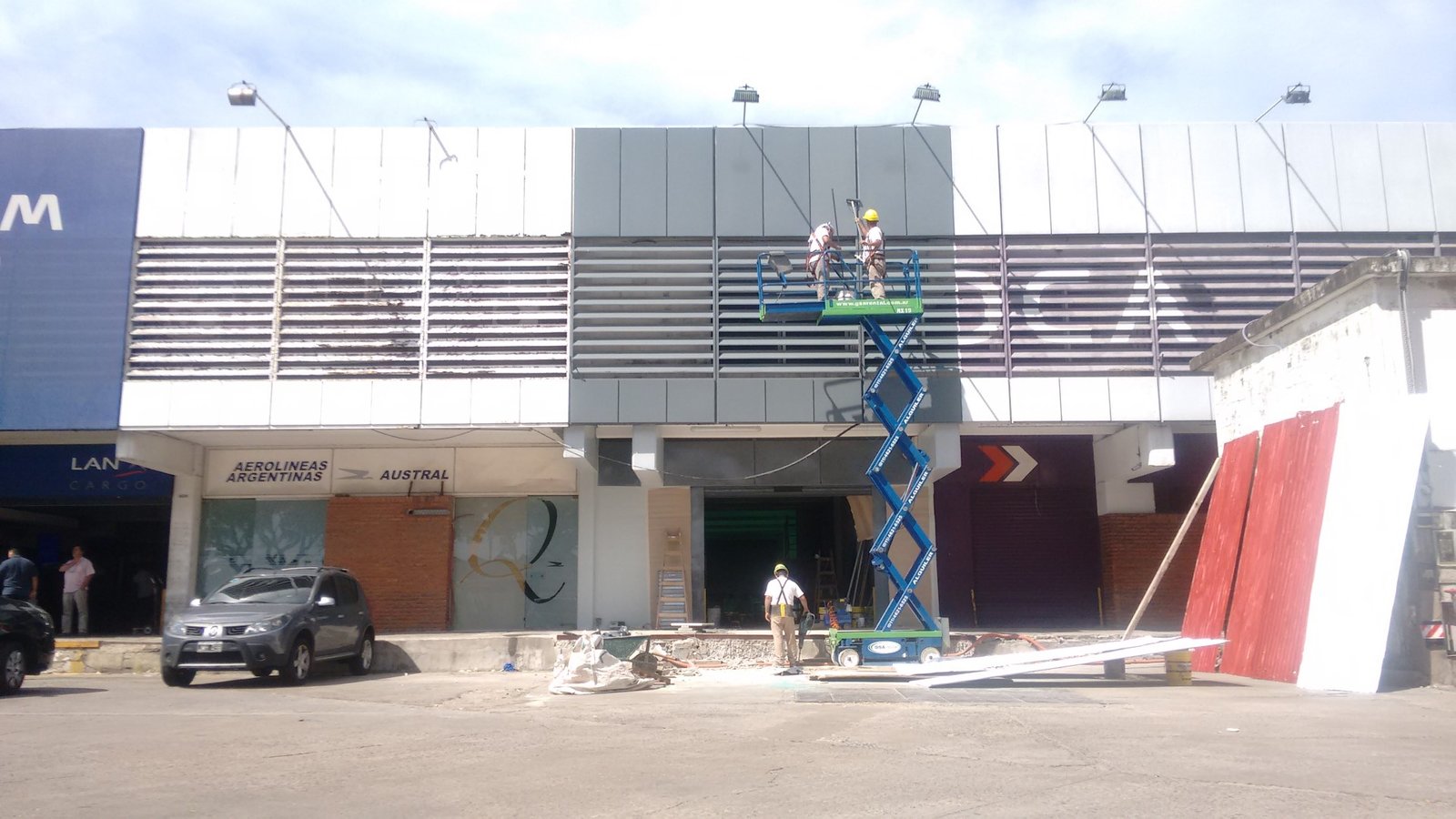 Reforma Logística AEP (Aeroparque Jorge Newbery) — obra