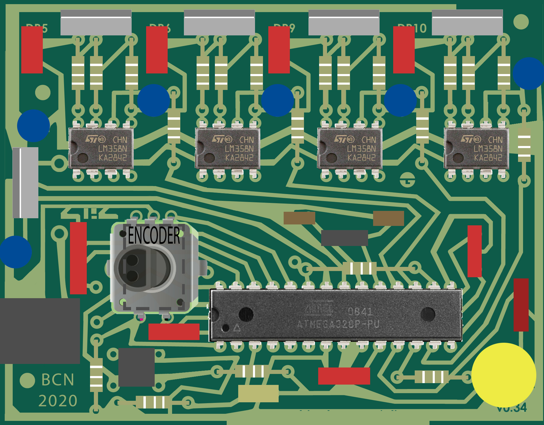 Placa de Circuito Impreso (PCB) Diseño y fabricación