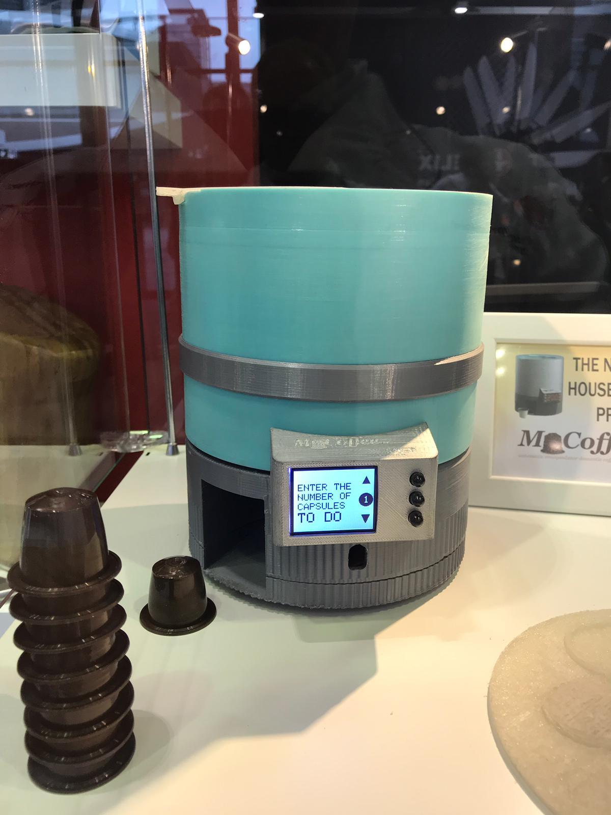 Prototipo Mecatrónica: Máquina Encapsuladora de Café