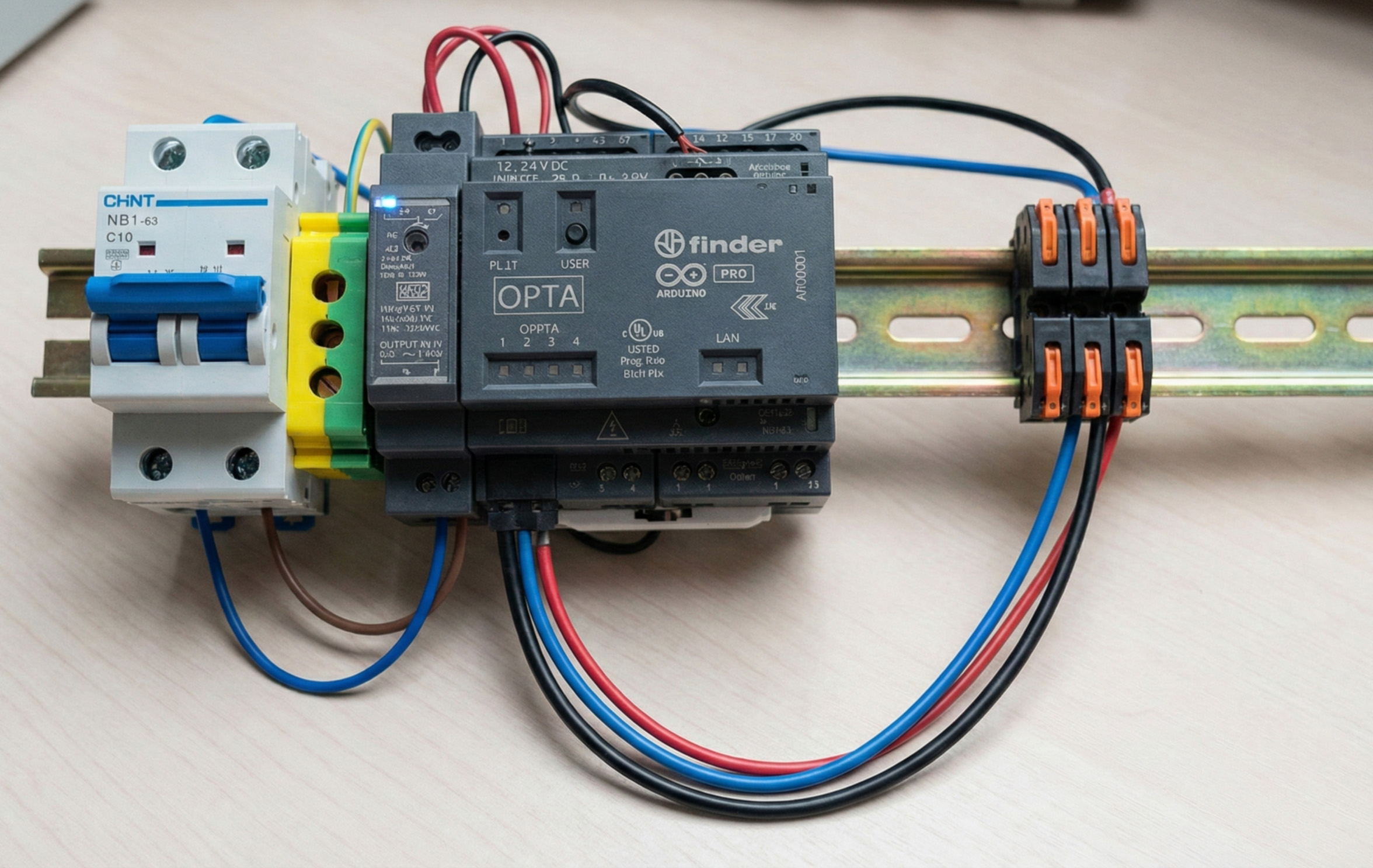 Trabajando con el Arduino OPTA